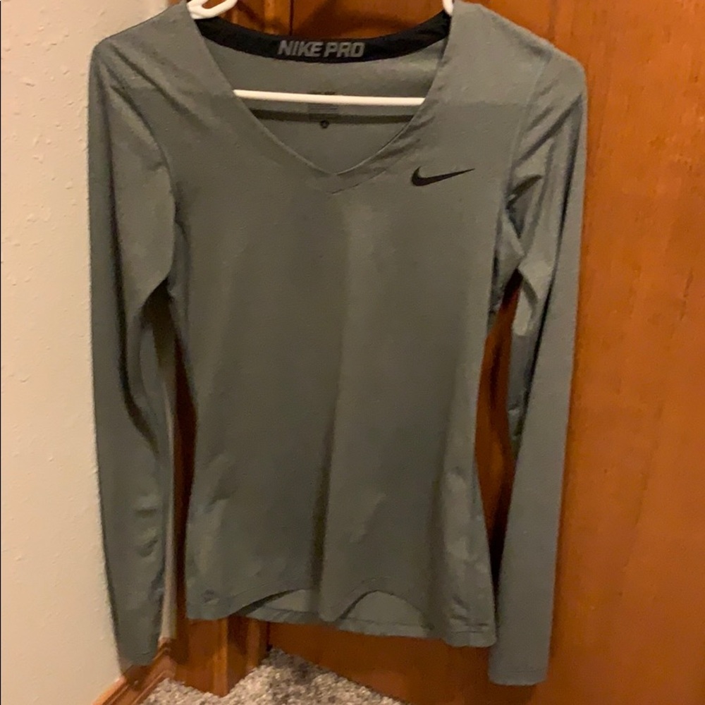 Nike Pro long sleeve workout top